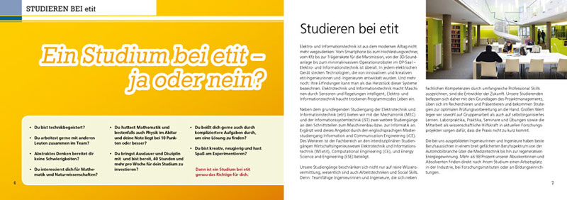 Imagebrosch&uuml;re Fachbereich etit der TU-Darmstadt